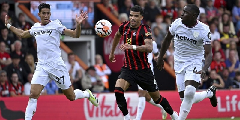 Dự đoán chung cuộc Bournemouth 3-2 West Ham